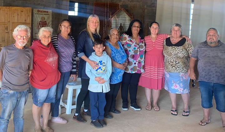 Visita ao assentamento de Bauru