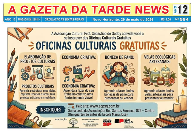 inscricao oficinas